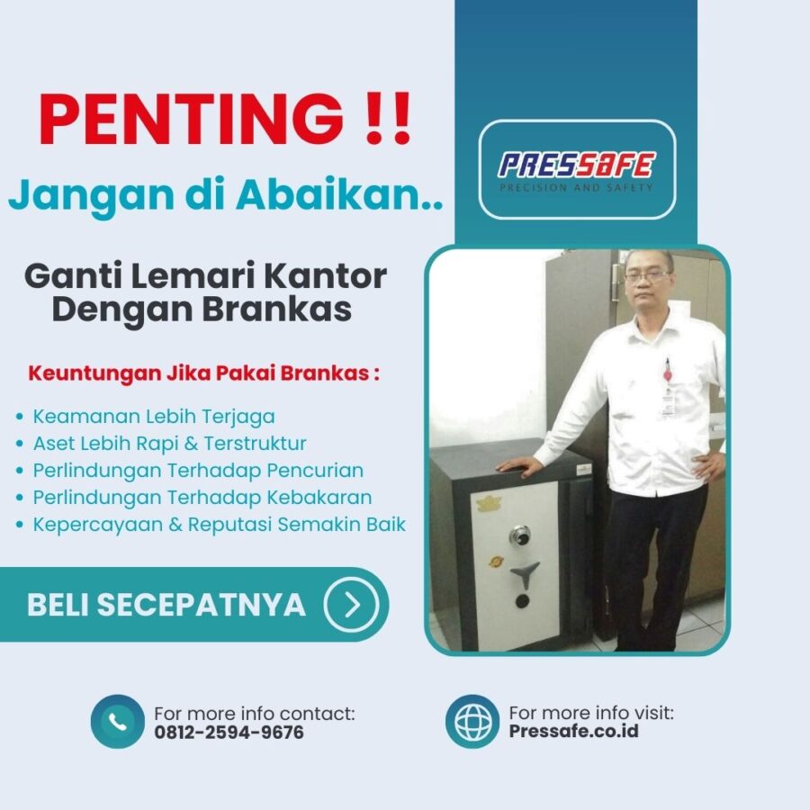 jual brankas kantor perusahaan