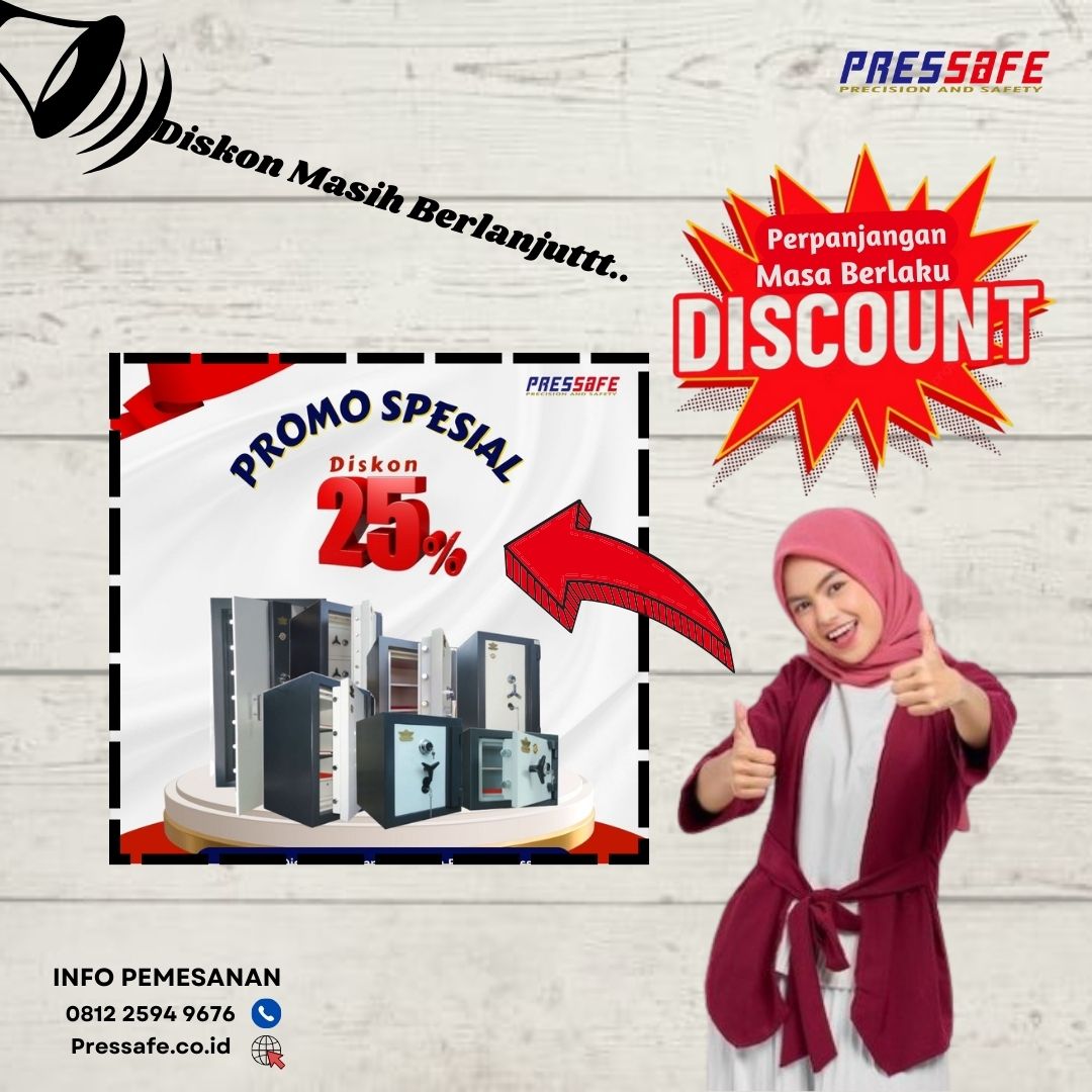 Harga diskon brankas pressafe