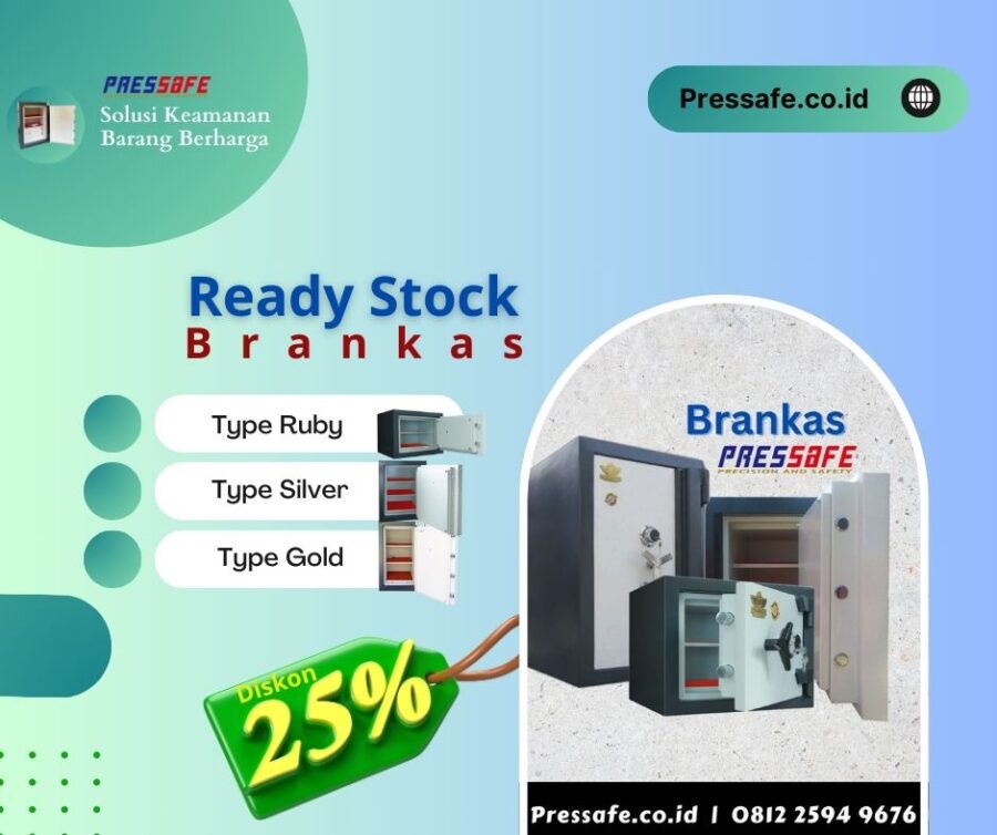 Brankas Ready Stock Pressafe