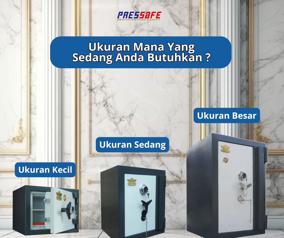 Jual brankas berbagai ukuran