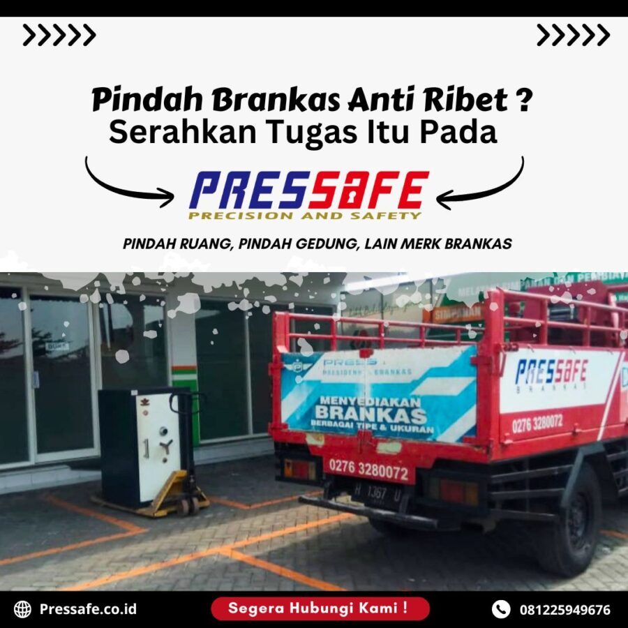 Jasa pindah brankas profesional