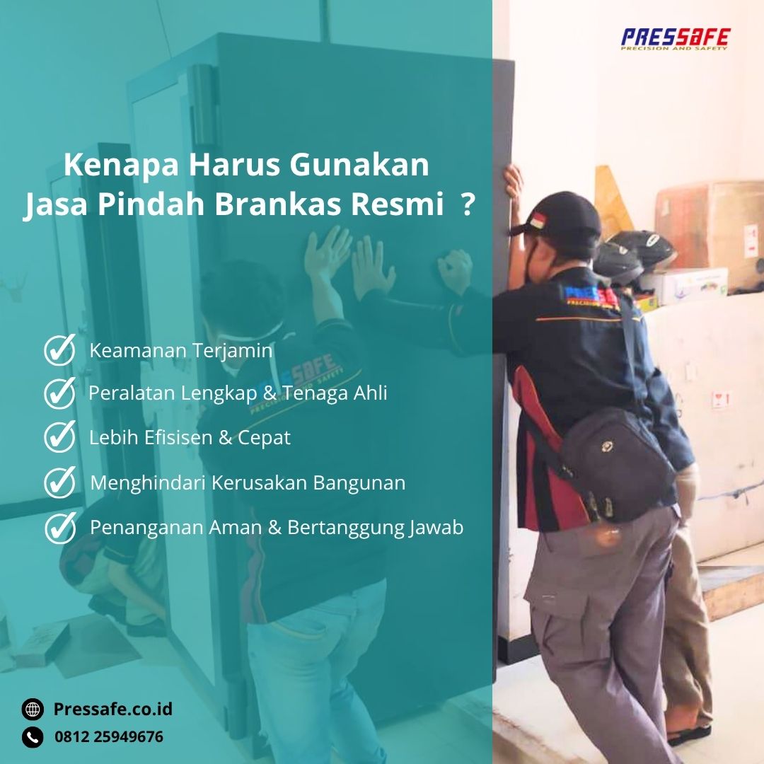 Jasa pindah brankas profesional