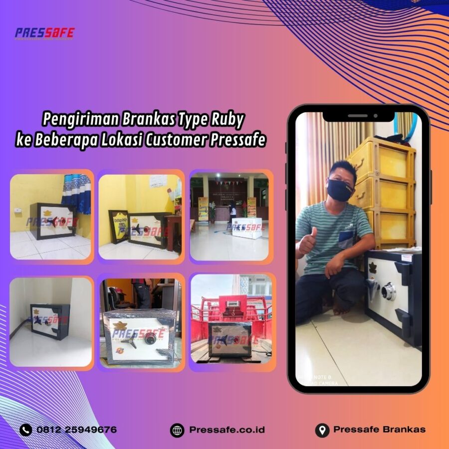 Jual brankas kecil pressafe