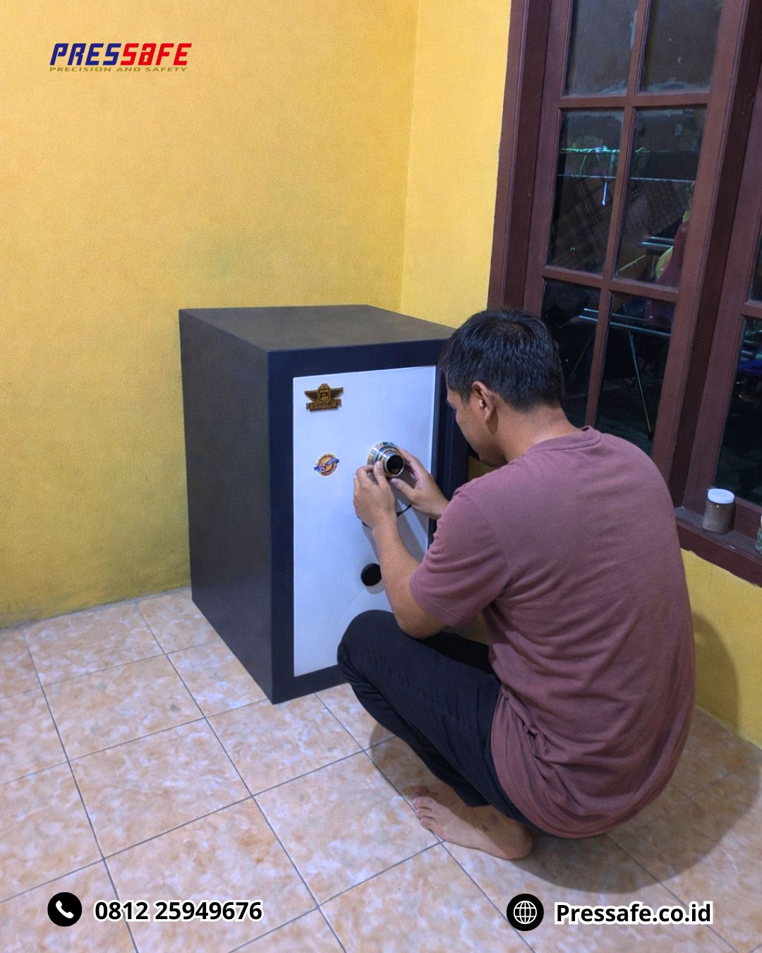 Penjualan brankas pressafe