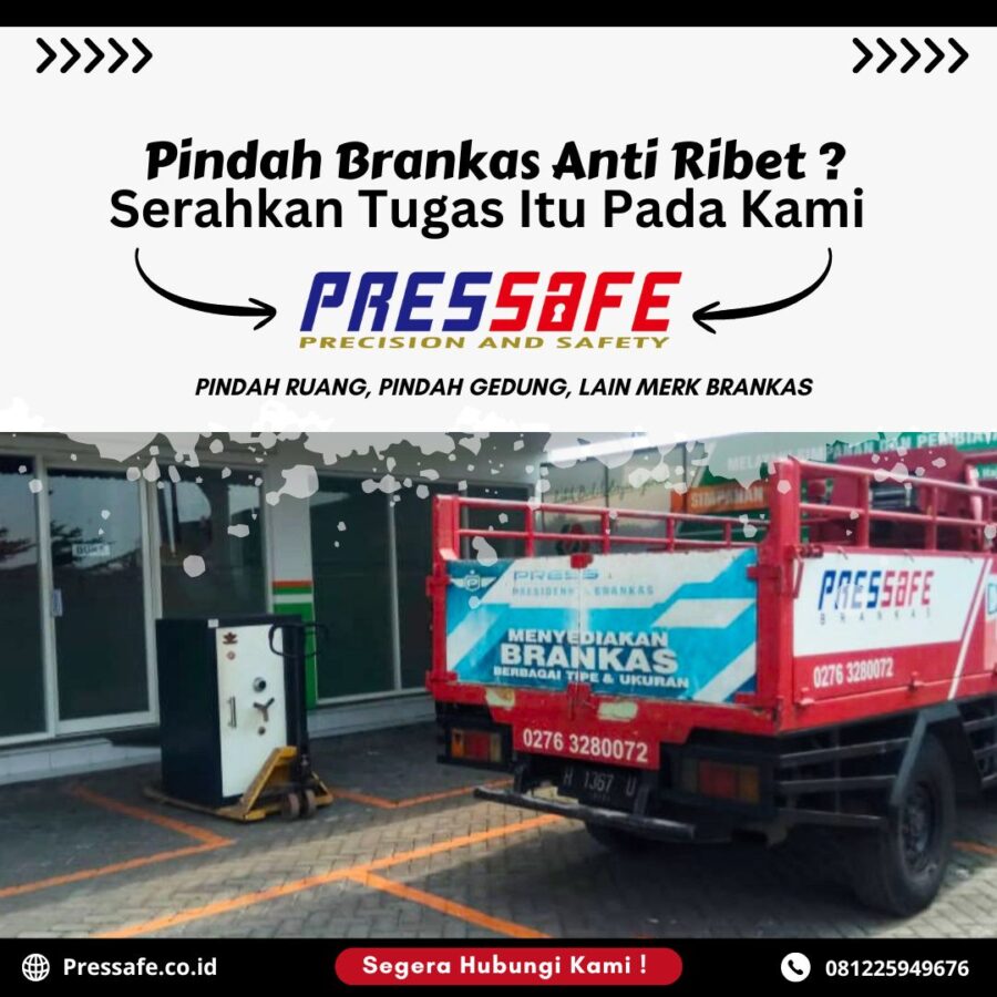 Jasa pindah brankas berpengalaman