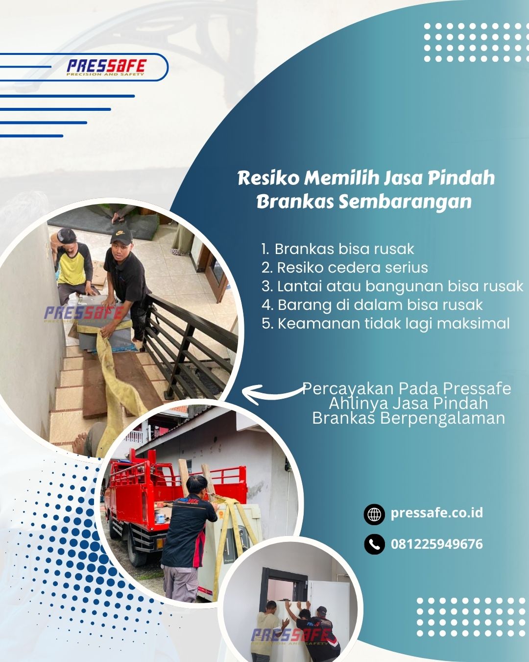 Jasa pindah brankas profesional