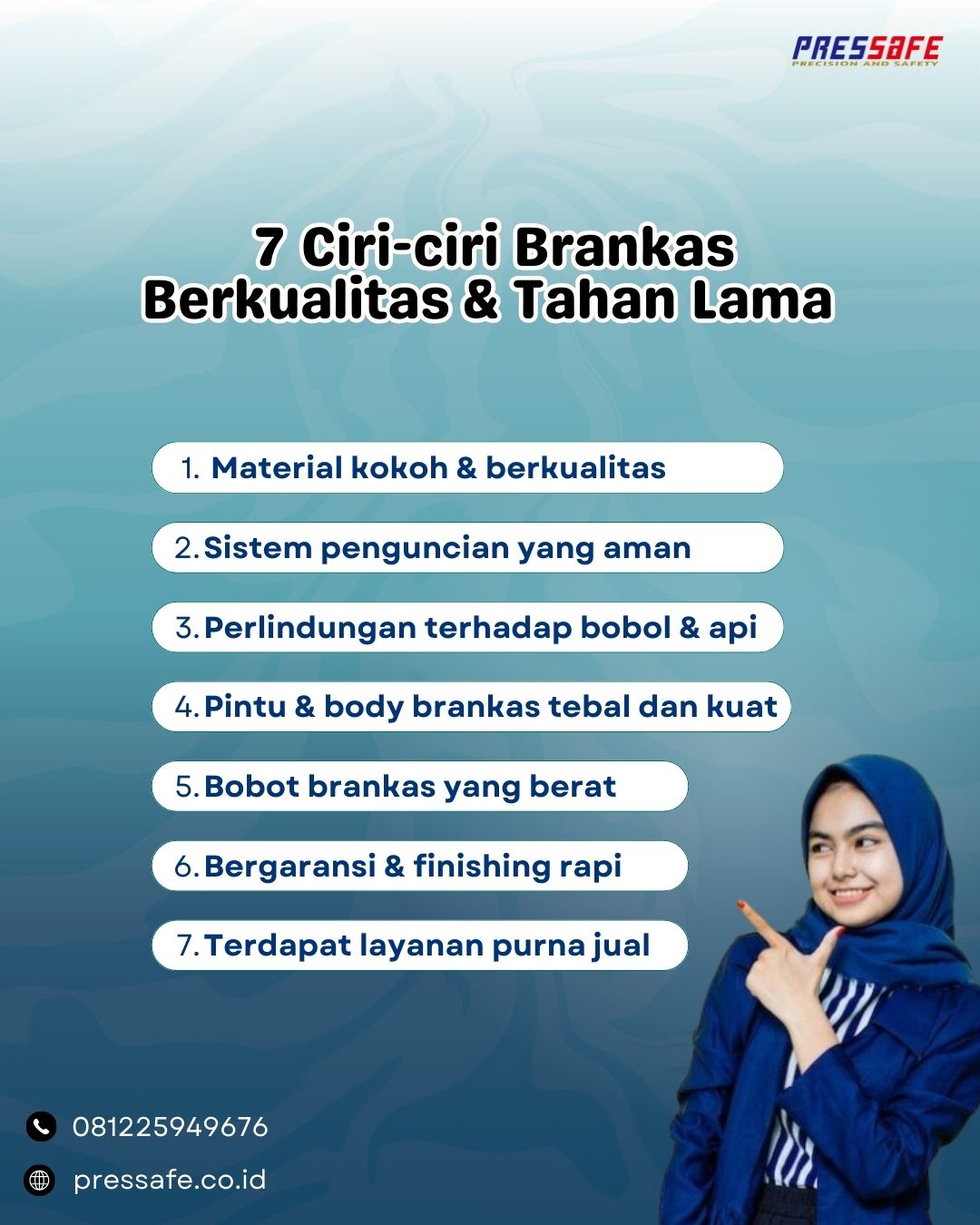 Ciri-ciri brankas berkualitas