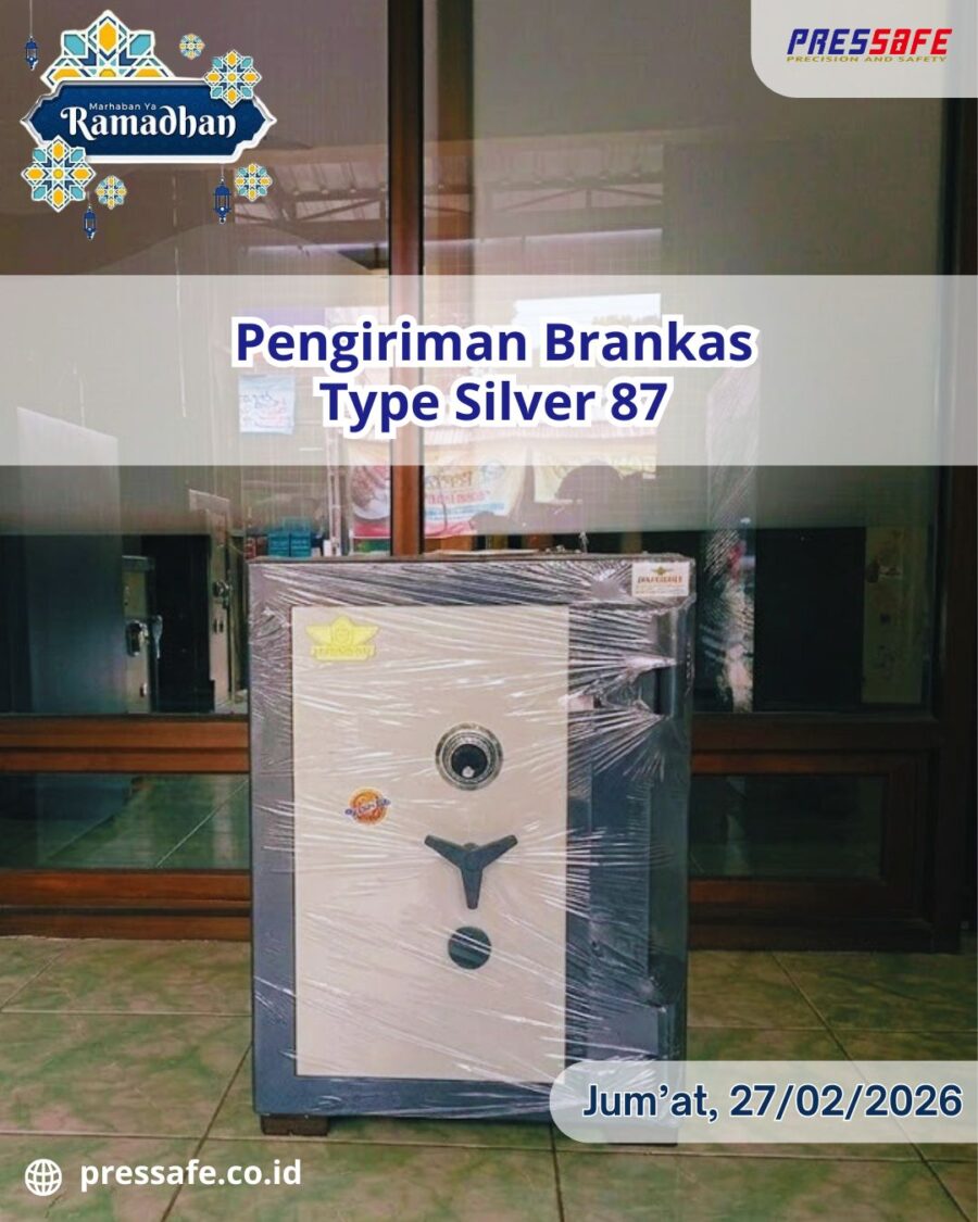 Pengiriman Brankas Silver Pressafe