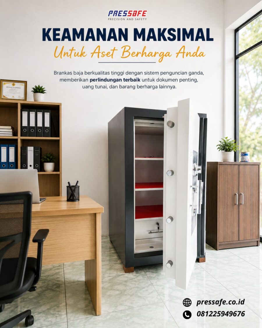 Jual brankas merk pressafe