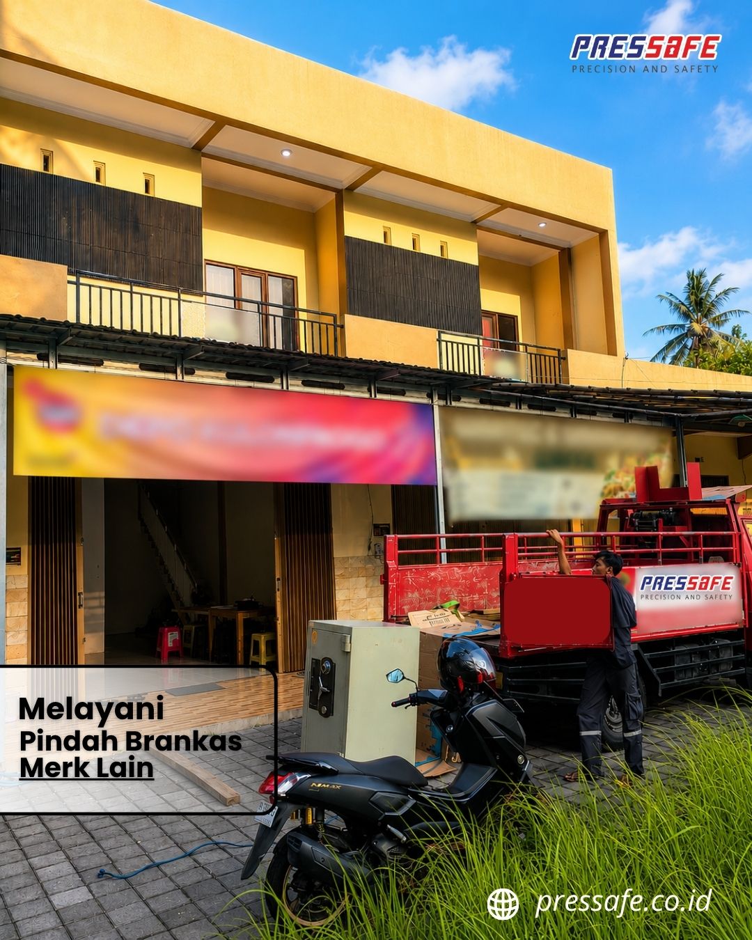 Jasa pindah brankas merk lain