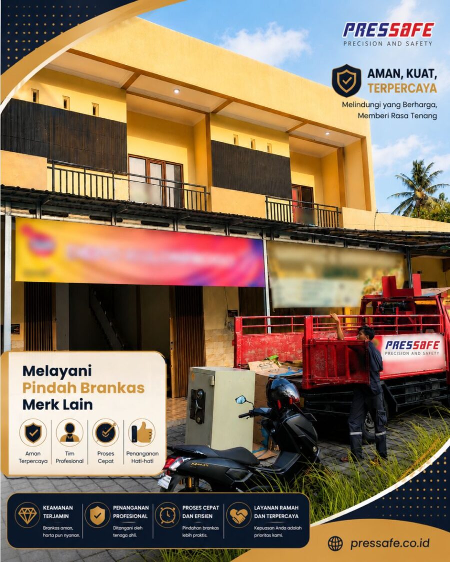 Jasa pindah brankas profesional