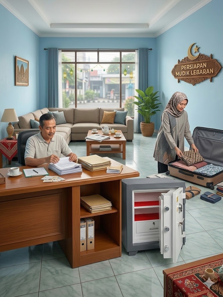 Jual brankas rumah tangga