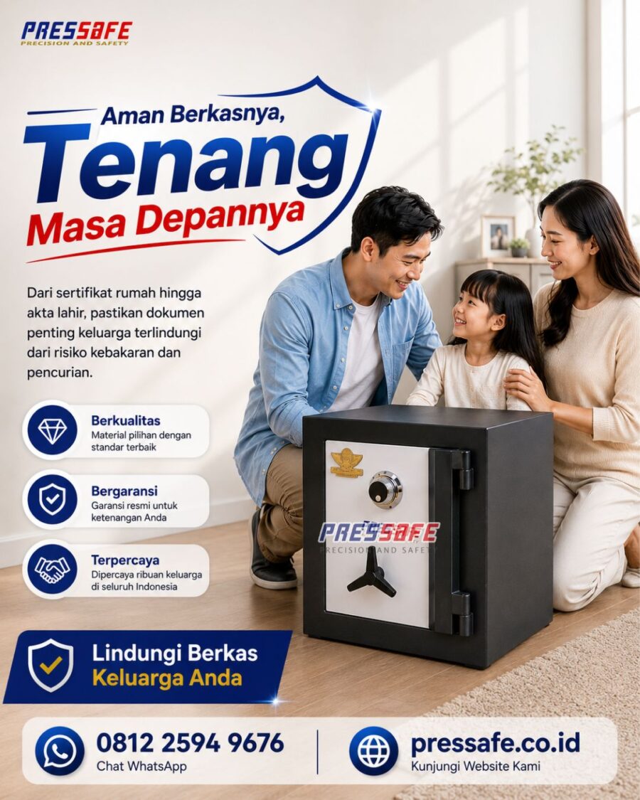 Jual brankas dokumen & uang