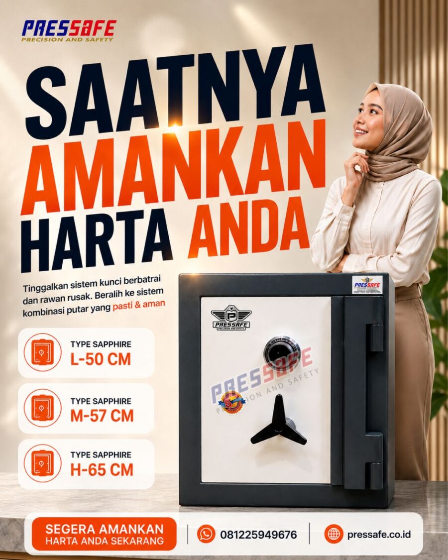 Jual brankas keamanan harta